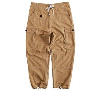 18 east - PLAZA TECH CARGO PANT - COYOTE COTTON RIPSTOP,  nwt